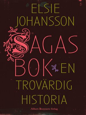 cover image of Sagas bok
